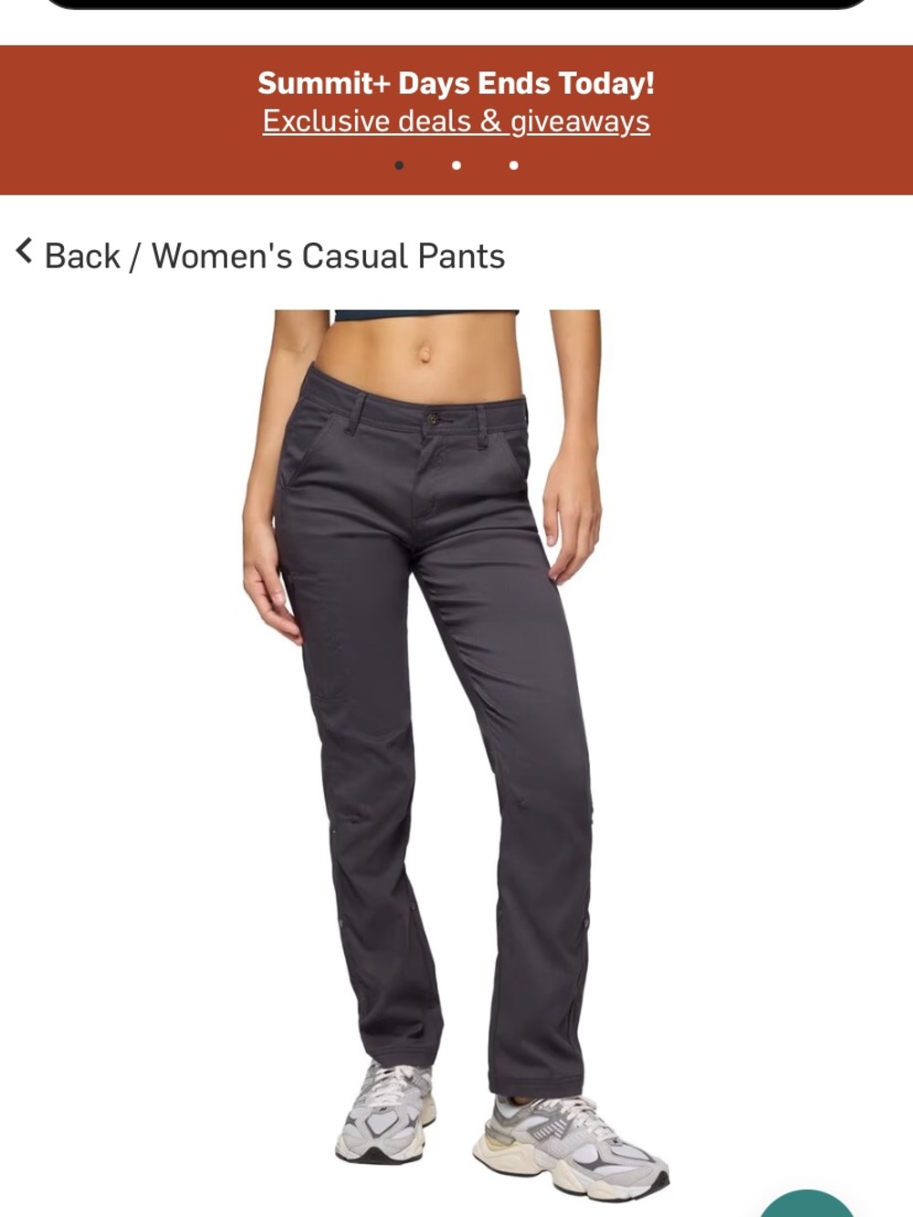 Prana Women's Halle Zion Straight-Leg Pants
